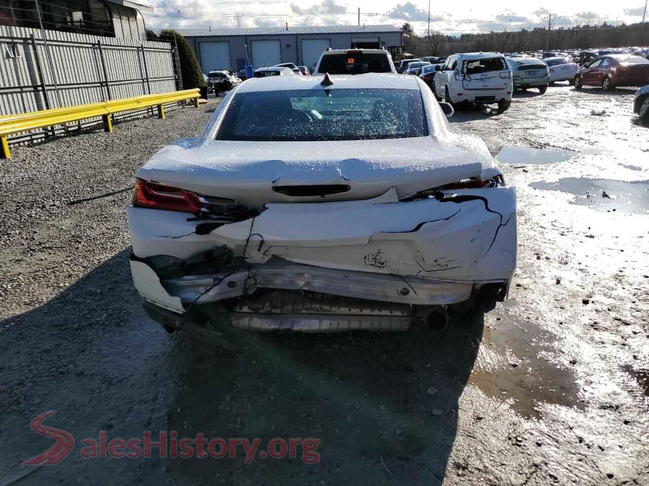 2018 CHEVROLET CAMARO VIN 1G1FB1RS7J0179694, left side view