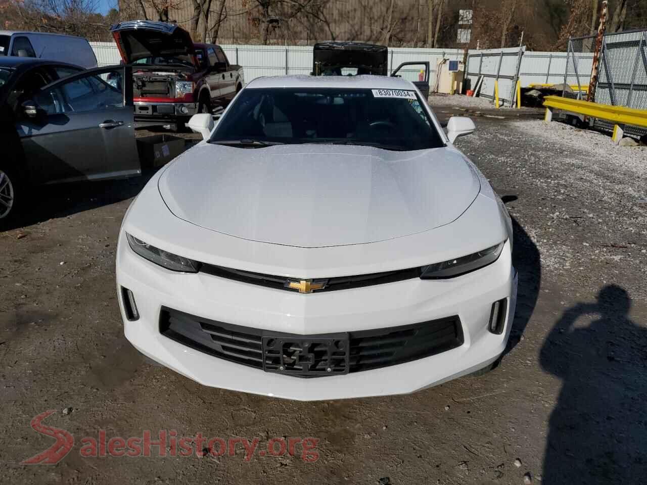2018 CHEVROLET CAMARO VIN 1G1FB1RS7J0179694, rear view