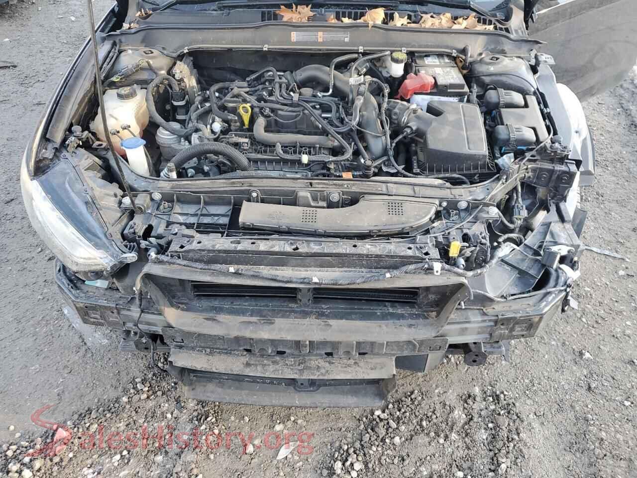 2018 FORD FUSION VIN 3FA6P0HD9JR256173, VIN plate