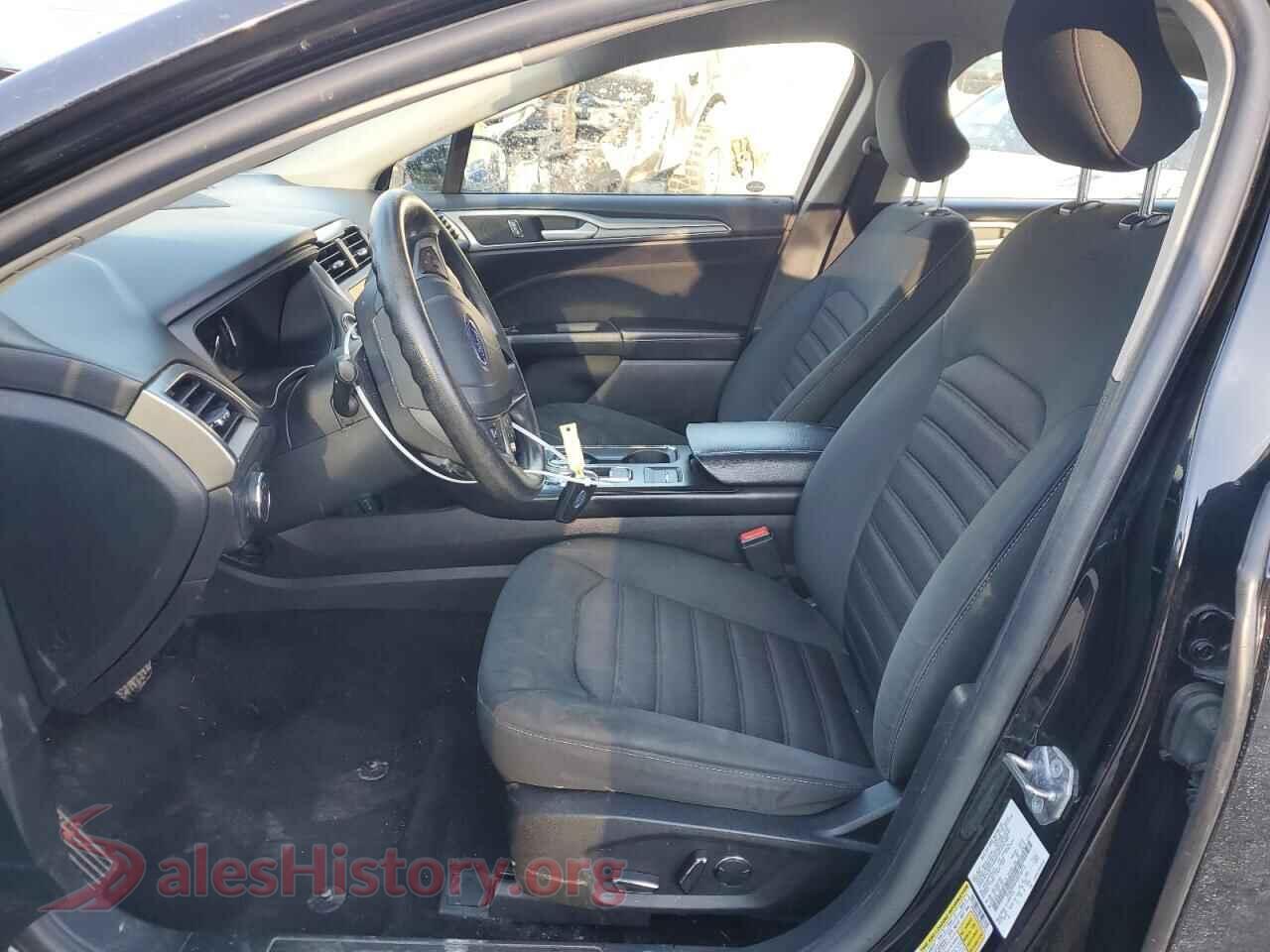 2018 FORD FUSION VIN 3FA6P0HD9JR256173, engine bay