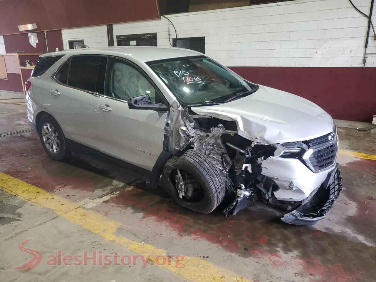 2020 CHEVROLET EQUINOX VIN 2GNAXUEVXL6138126, rear 3/4 view