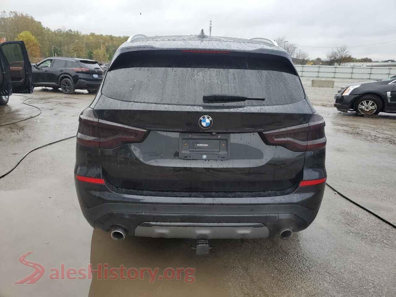 2018 BMW X3 VIN 5UXTR9C58JLC83229, left side view