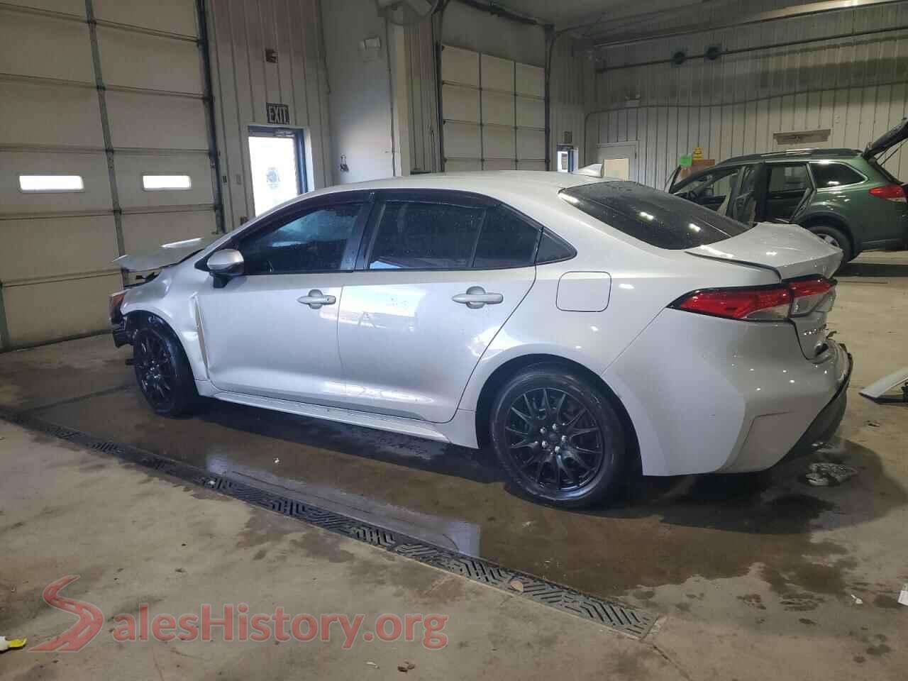 2021 TOYOTA COROLLA VIN 5YFEPMAE9MP260833, front view