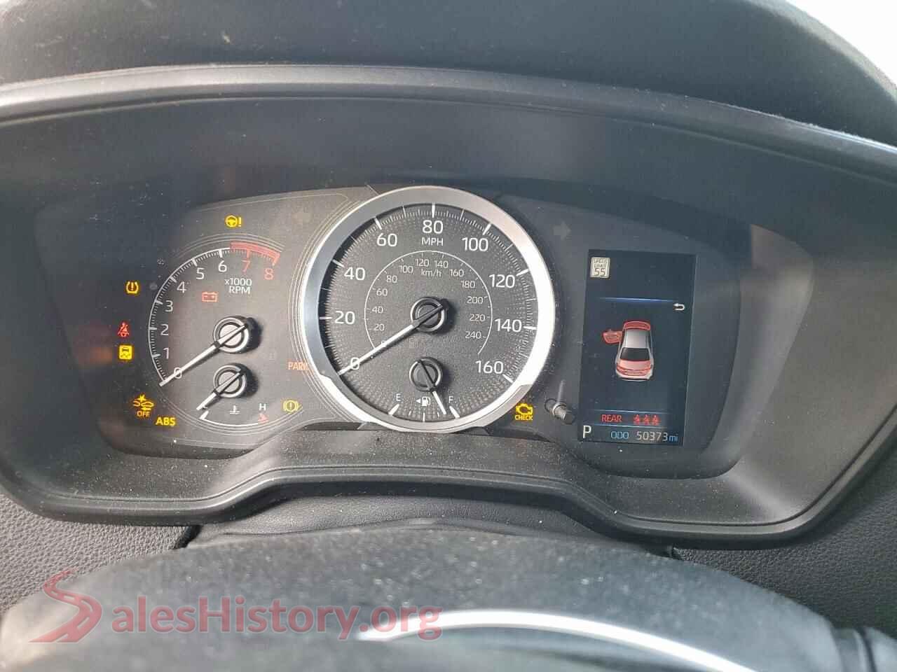 2021 TOYOTA COROLLA VIN 5YFEPMAE9MP260833, interior center console