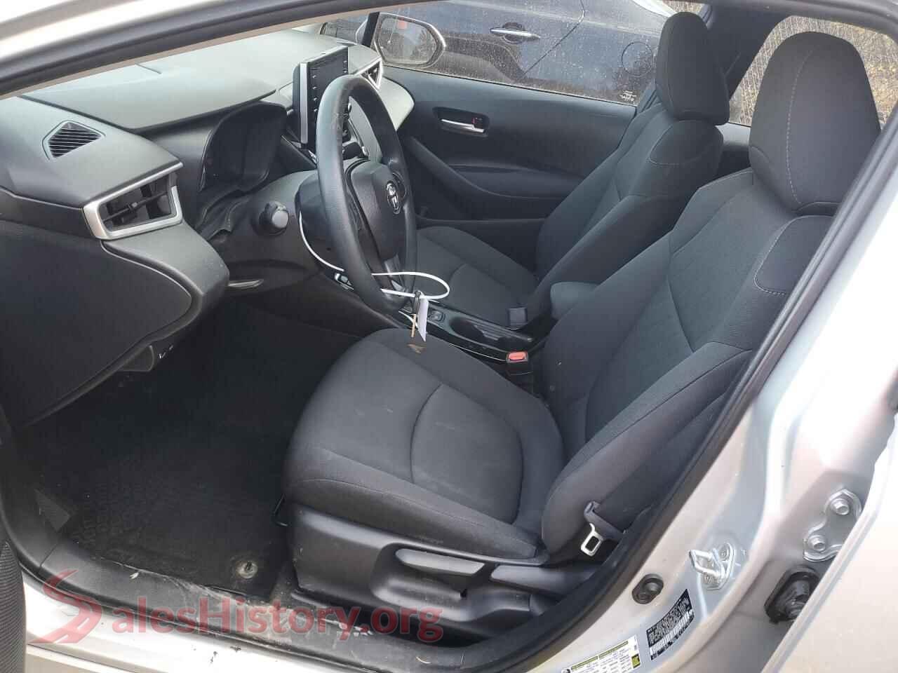 2021 TOYOTA COROLLA VIN 5YFEPMAE9MP260833, engine bay