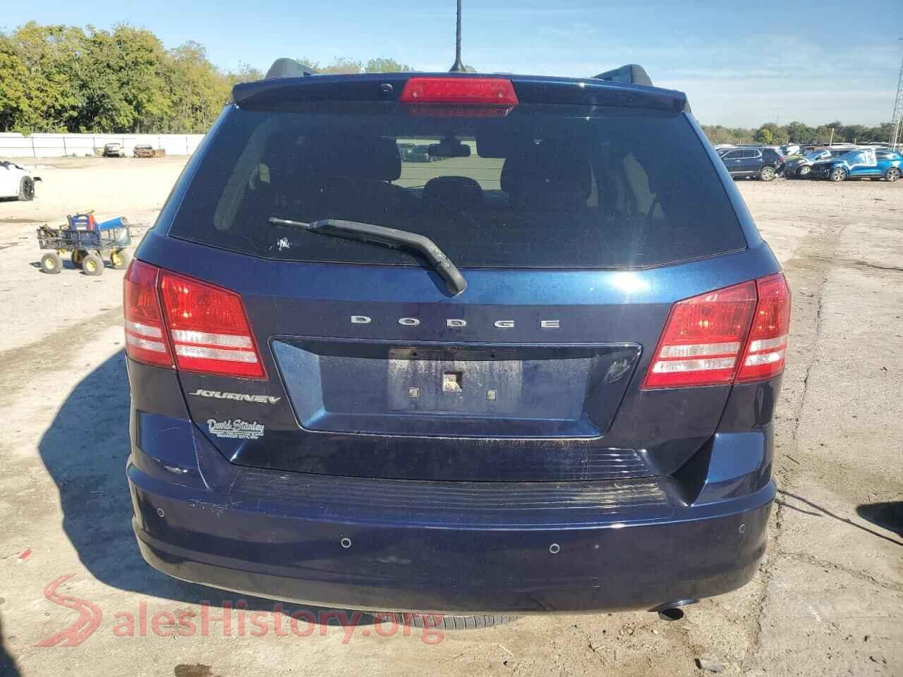 2020 DODGE JOURNEY VIN 3C4PDCAB1LT199460, left side view