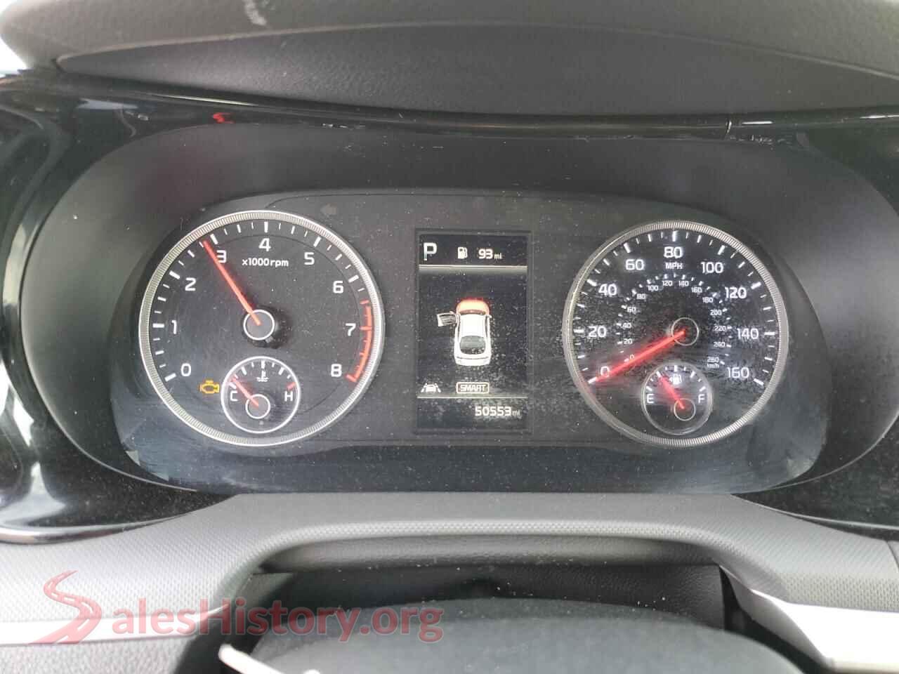 2021 KIA K5 VIN 5XXG64J28MG061637, interior center console