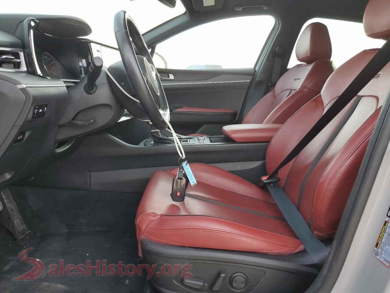 2021 KIA K5 VIN 5XXG64J28MG061637, engine bay