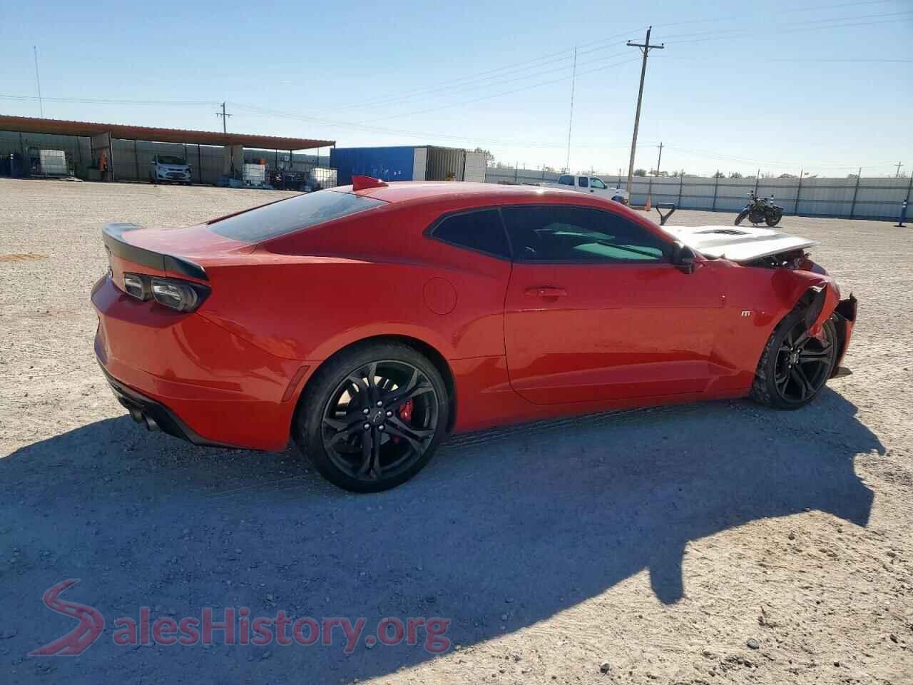 2022 CHEVROLET CAMARO LT1 VIN 1G1FF1R72N0133714, right side view