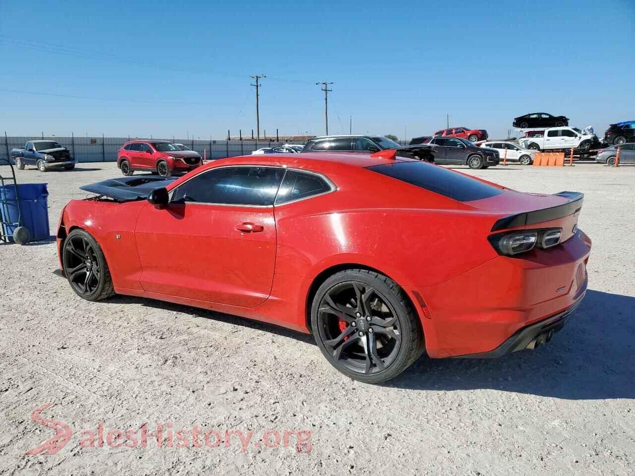 2022 CHEVROLET CAMARO LT1 VIN 1G1FF1R72N0133714, front view