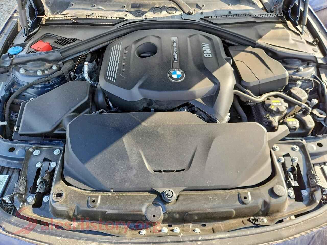 2018 BMW 3 SERIES VIN WBA8B9C5XJEE81145, VIN plate