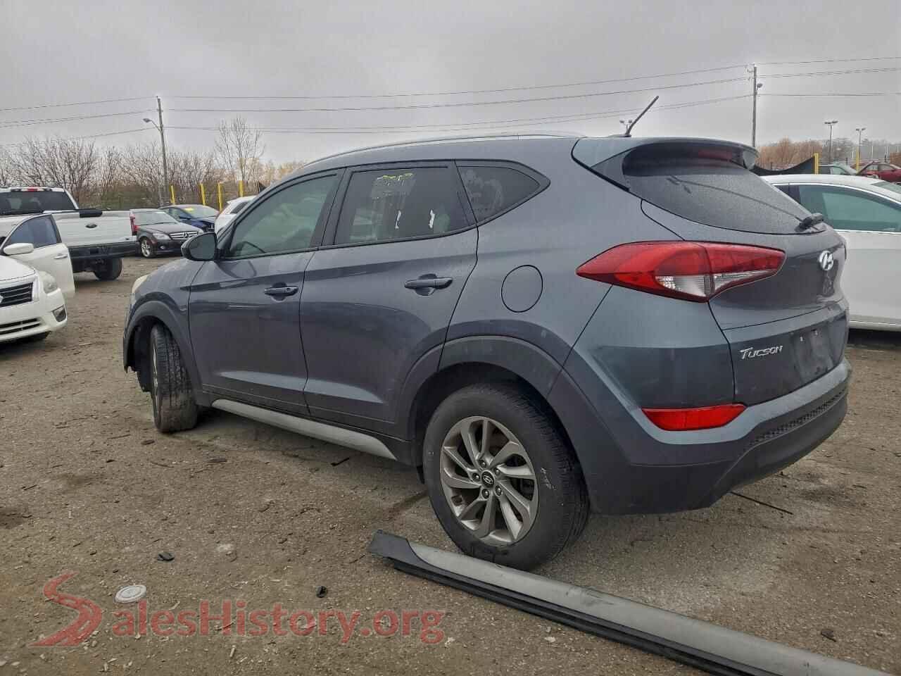 2017 HYUNDAI TUCSON VIN KM8J33A48HU439736, front view