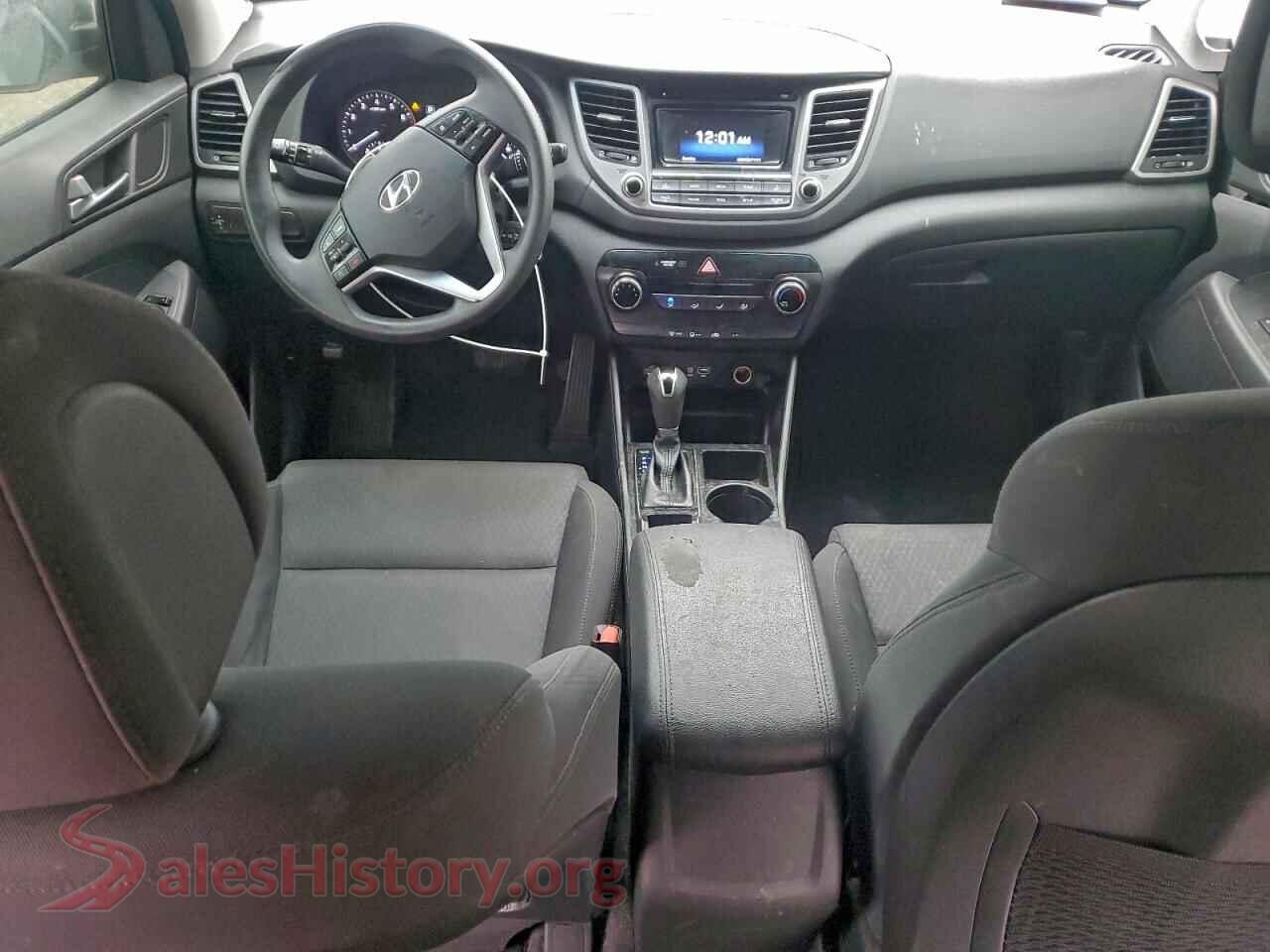 2017 HYUNDAI TUCSON VIN KM8J33A48HU439736, interior dashboard
