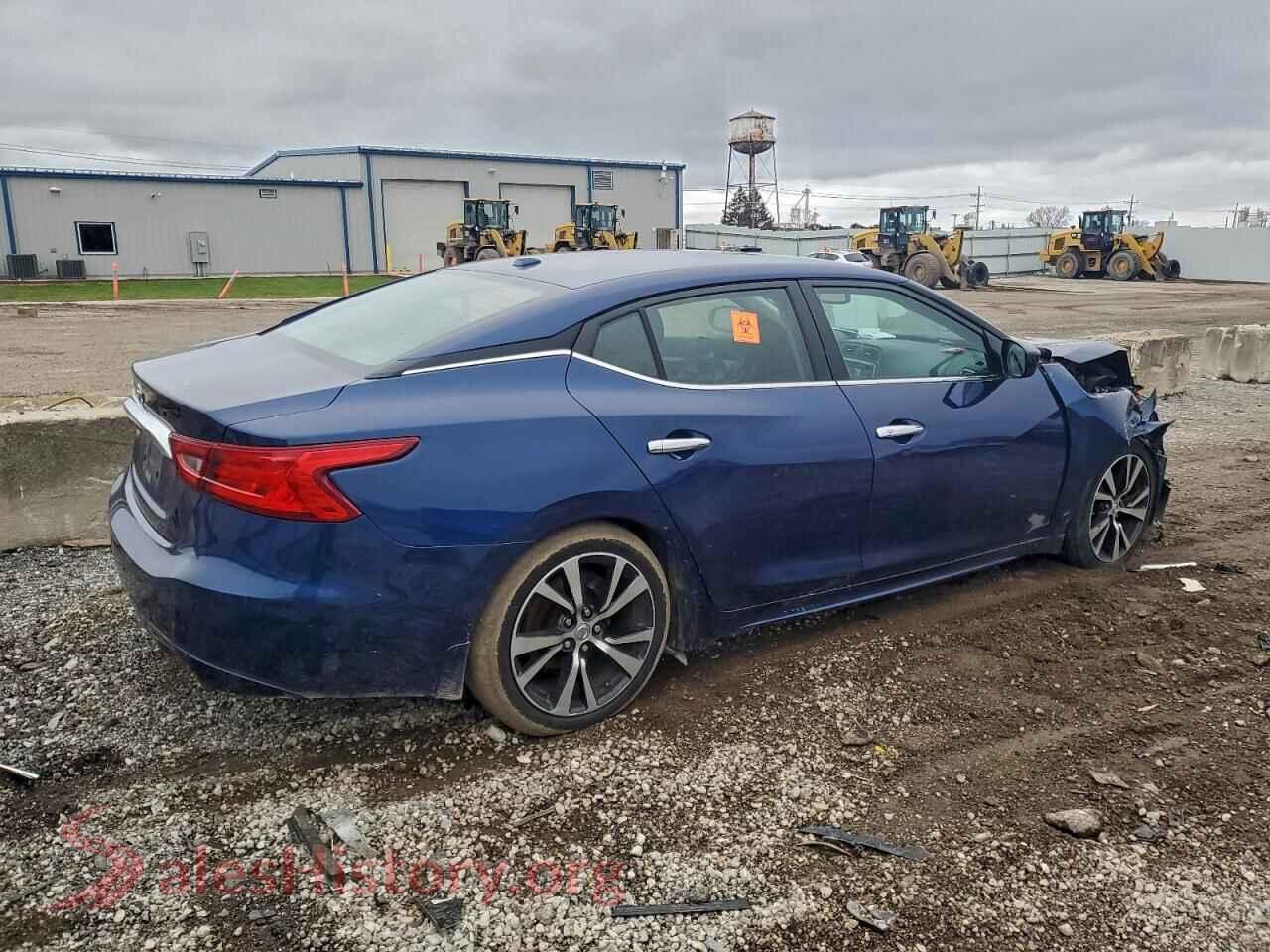 2017 NISSAN MAXIMA VIN 1N4AA6AP5HC444426, right side view