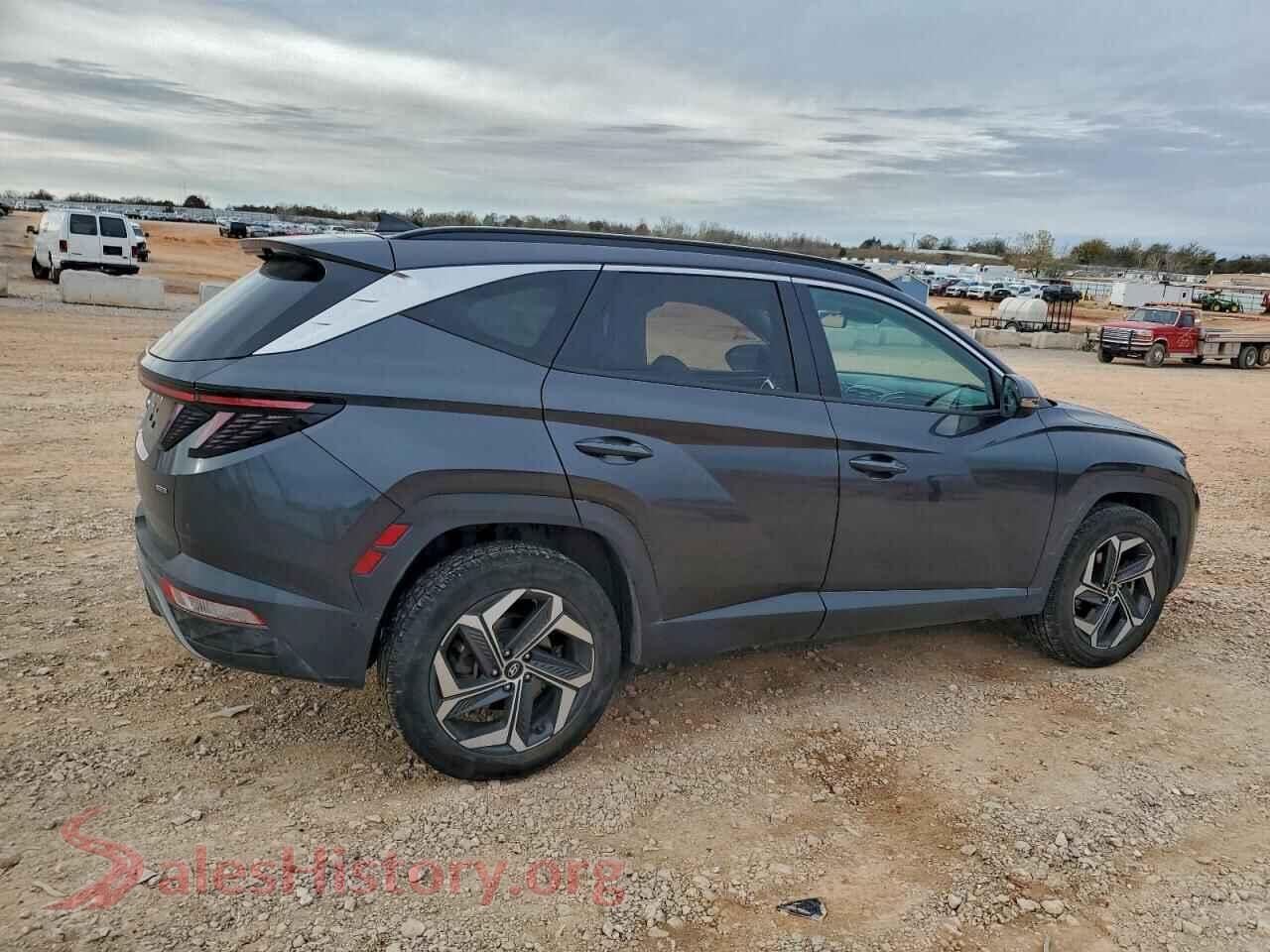 2023 HYUNDAI TUCSON VIN 5NMJECAE2PH203175, right side view