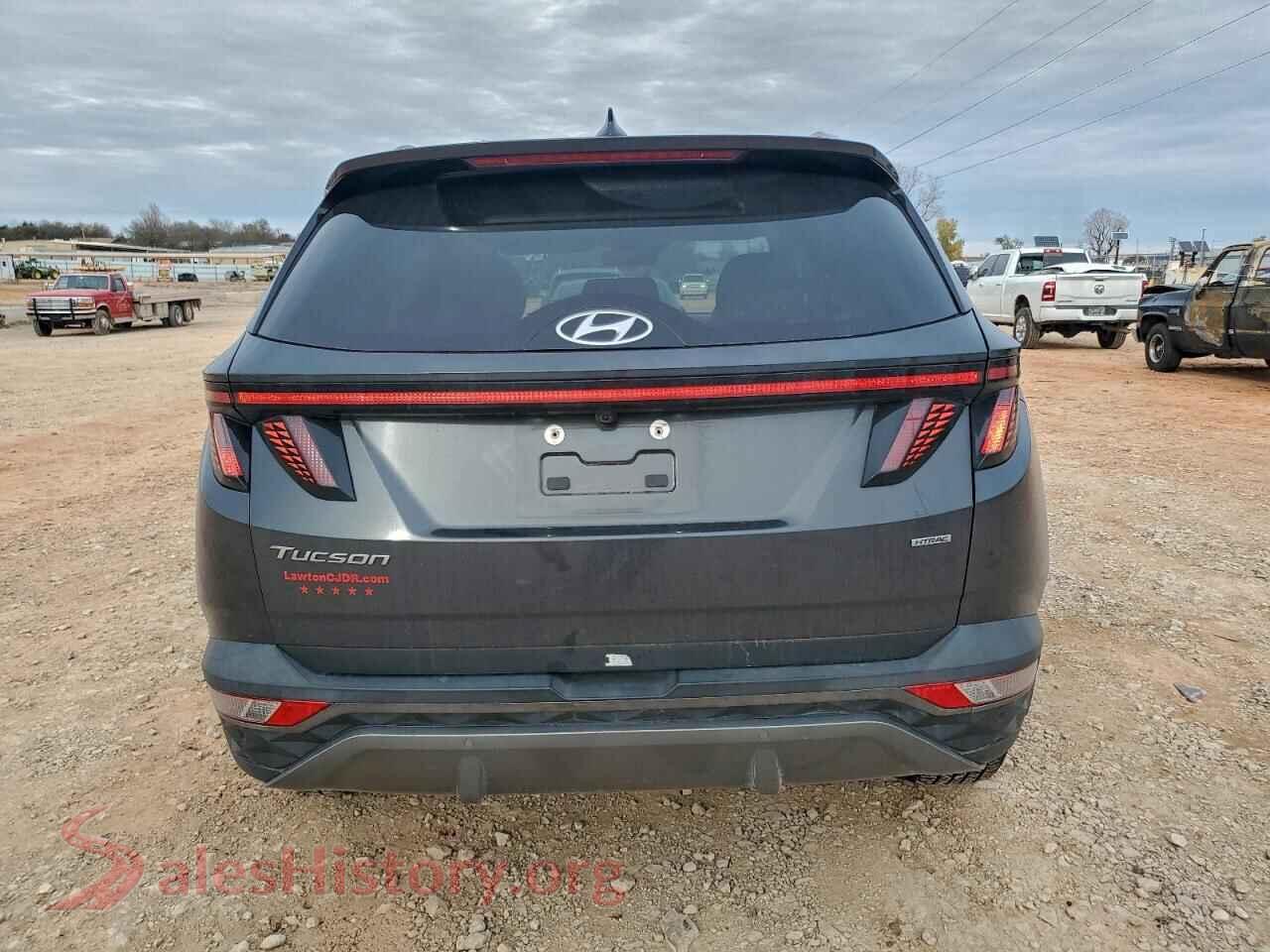 2023 HYUNDAI TUCSON VIN 5NMJECAE2PH203175, left side view