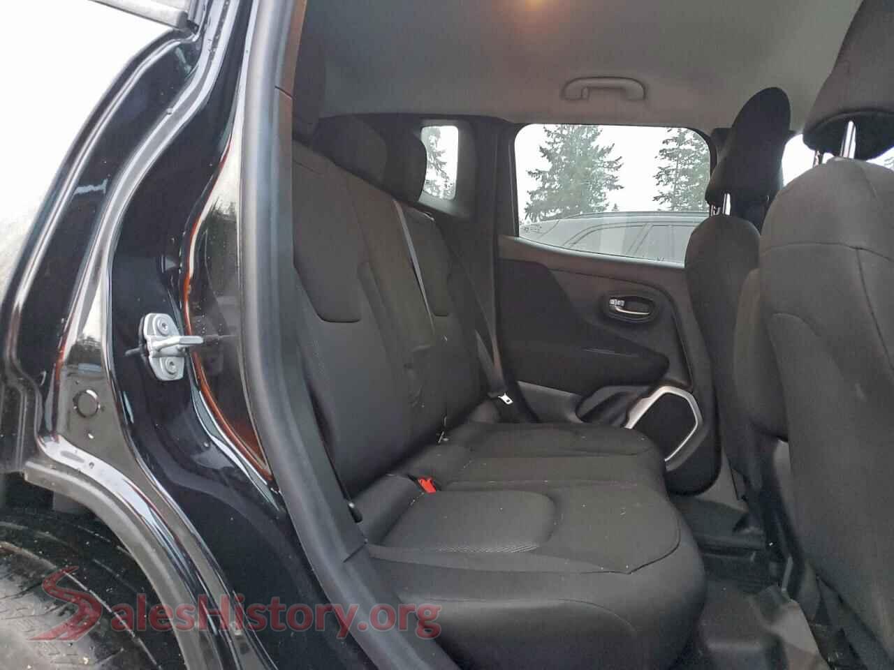2018 JEEP RENEGADE VIN ZACCJBAB1JPJ06620, VIN plate