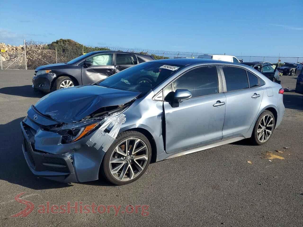 JTDS4MCE2MJ069123 2021 TOYOTA COROLLA