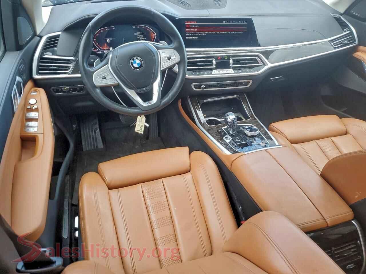 2021 BMW X7 VIN 5UXCW2C0XM9F57133, interior dashboard