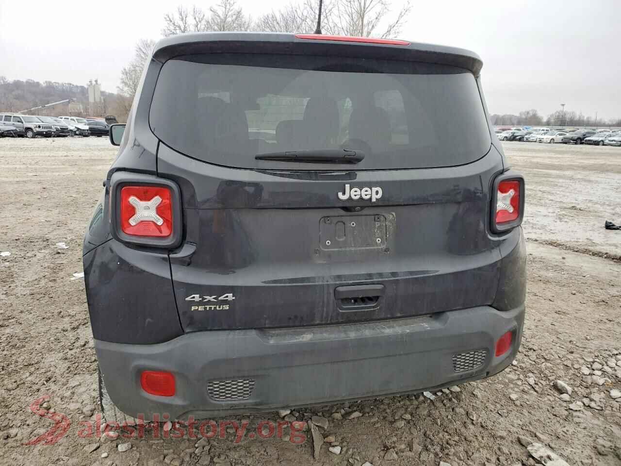 2023 JEEP RENEGADE VIN ZACNJDB1XPPP61412, left side view