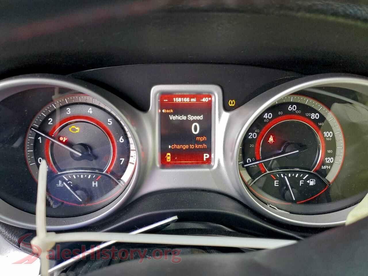 2017 DODGE JOURNEY VIN 3C4PDDEGXHT639100, interior center console