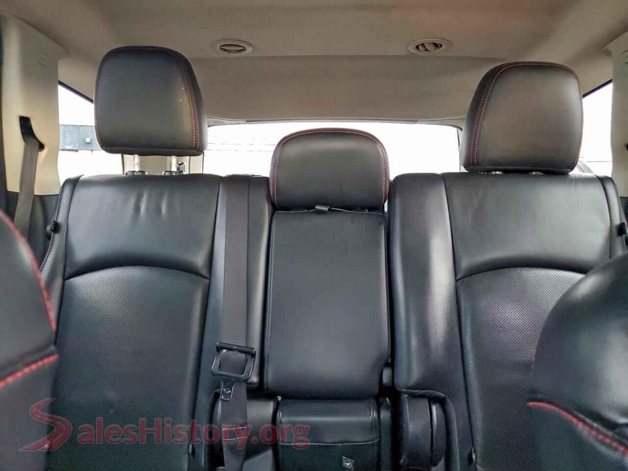 2017 DODGE JOURNEY VIN 3C4PDDEGXHT639100, odometer mileage