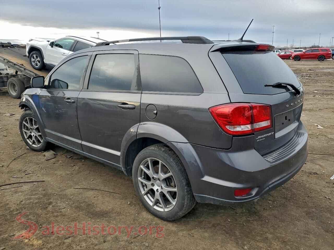 2017 DODGE JOURNEY VIN 3C4PDDEGXHT639100, front view