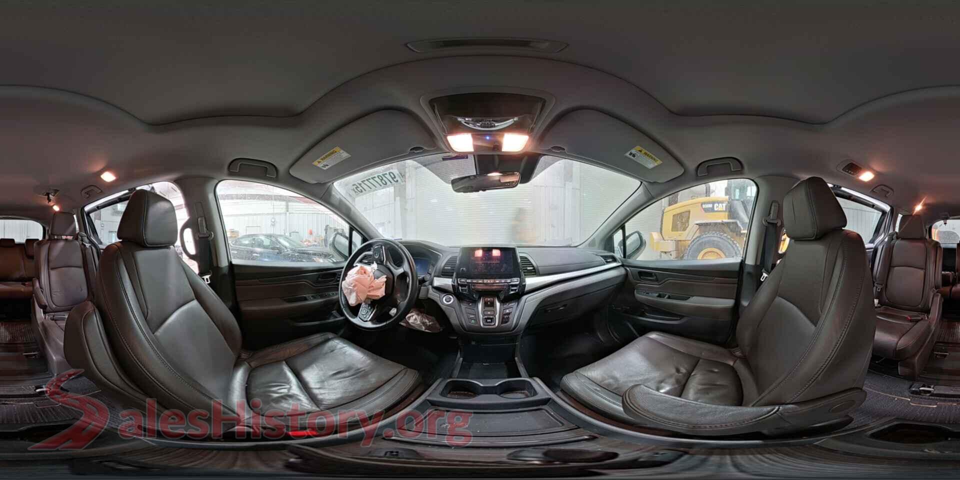 2019 HONDA ODYSSEY VIN 5FNRL6H73KB104439, auction photo 15
