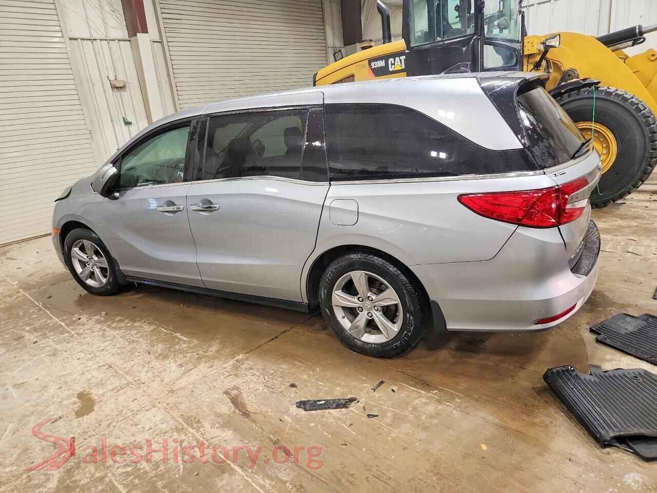 2019 HONDA ODYSSEY VIN 5FNRL6H73KB104439, front view