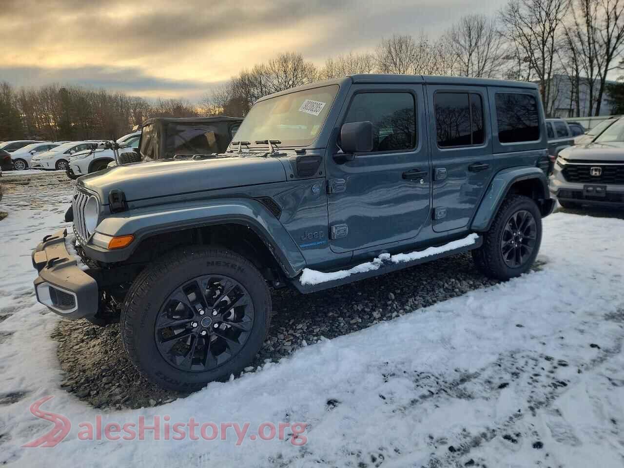 2025 JEEP WRANGLER VIN 1C4RJXP6XSW603920, auction photo