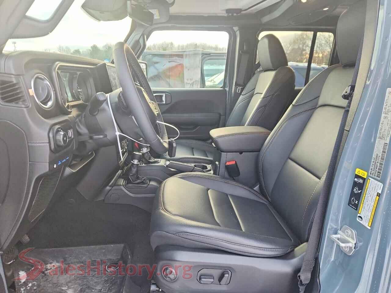 2025 JEEP WRANGLER VIN 1C4RJXP6XSW603920, engine bay