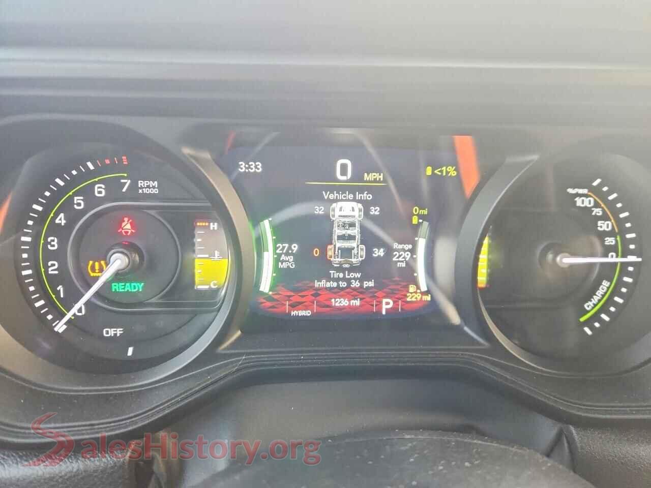 2025 JEEP WRANGLER VIN 1C4RJXP6XSW603920, interior center console