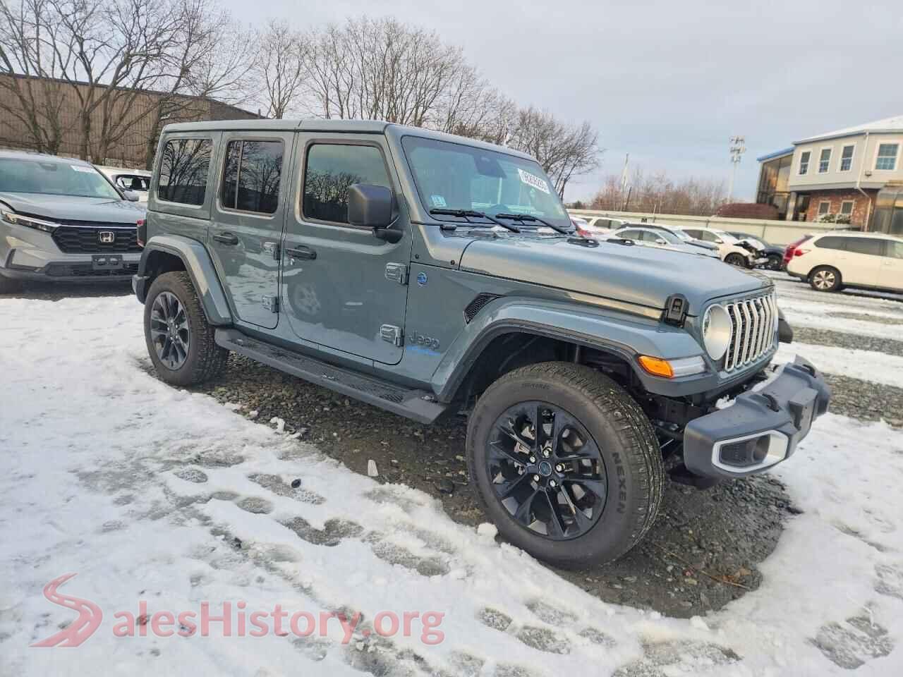 2025 JEEP WRANGLER VIN 1C4RJXP6XSW603920, rear 3/4 view