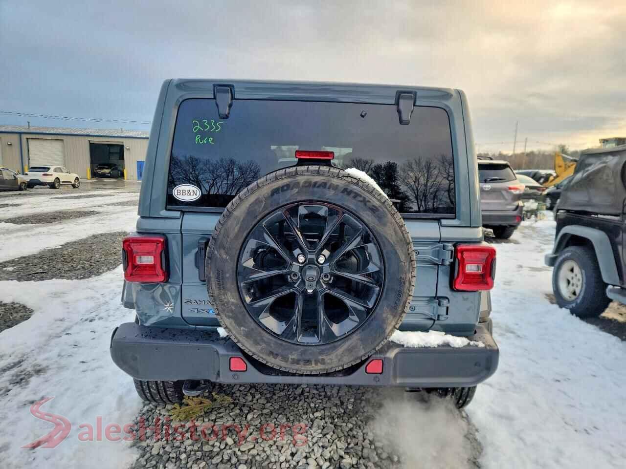 2025 JEEP WRANGLER VIN 1C4RJXP6XSW603920, left side view