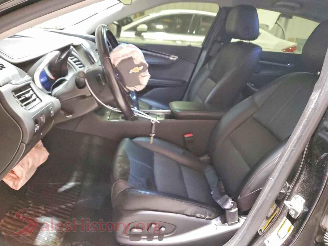 2017 CHEVROLET IMPALA VIN 2G1105S39H9105591, engine bay