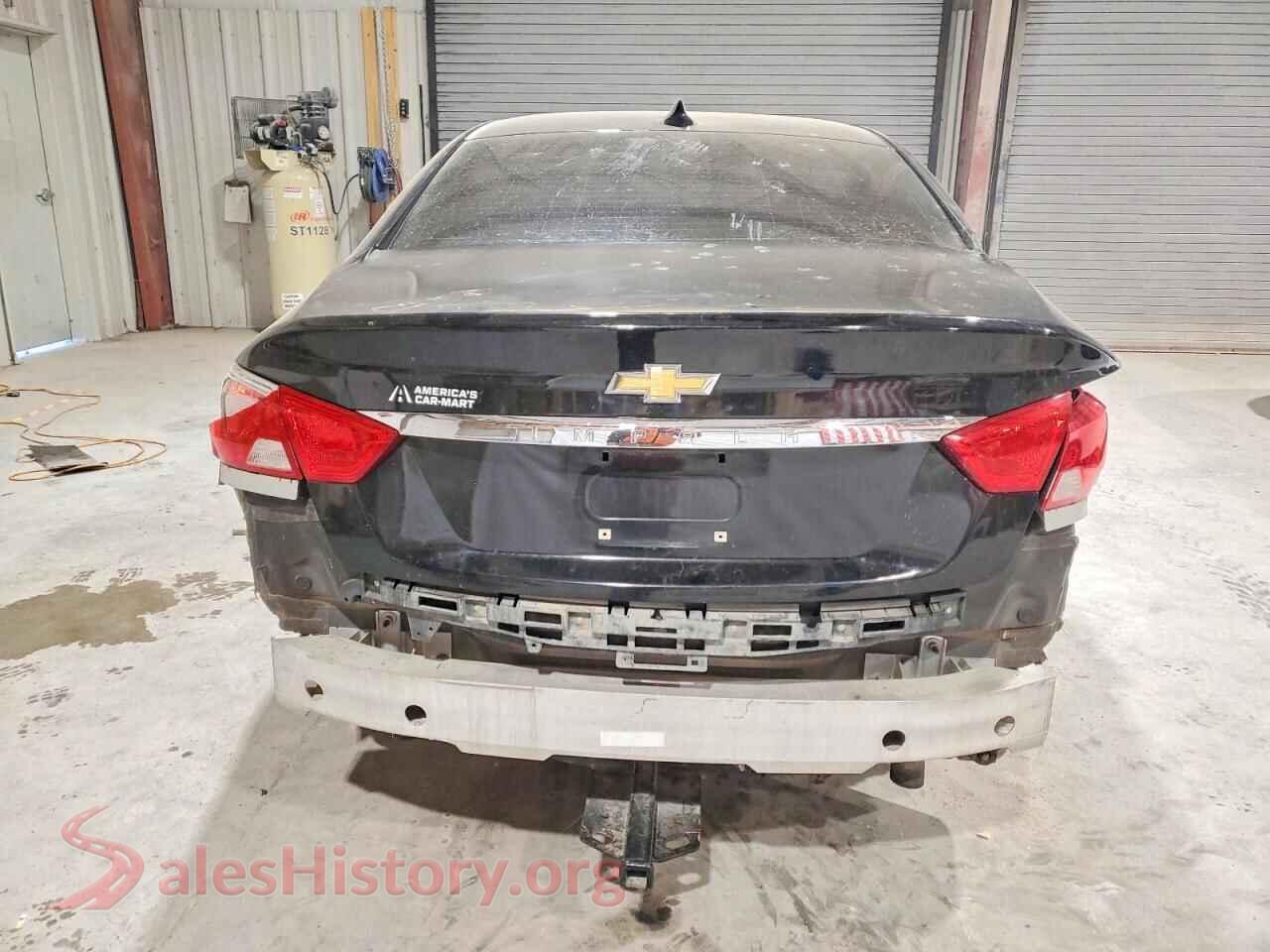 2017 CHEVROLET IMPALA VIN 2G1105S39H9105591, left side view