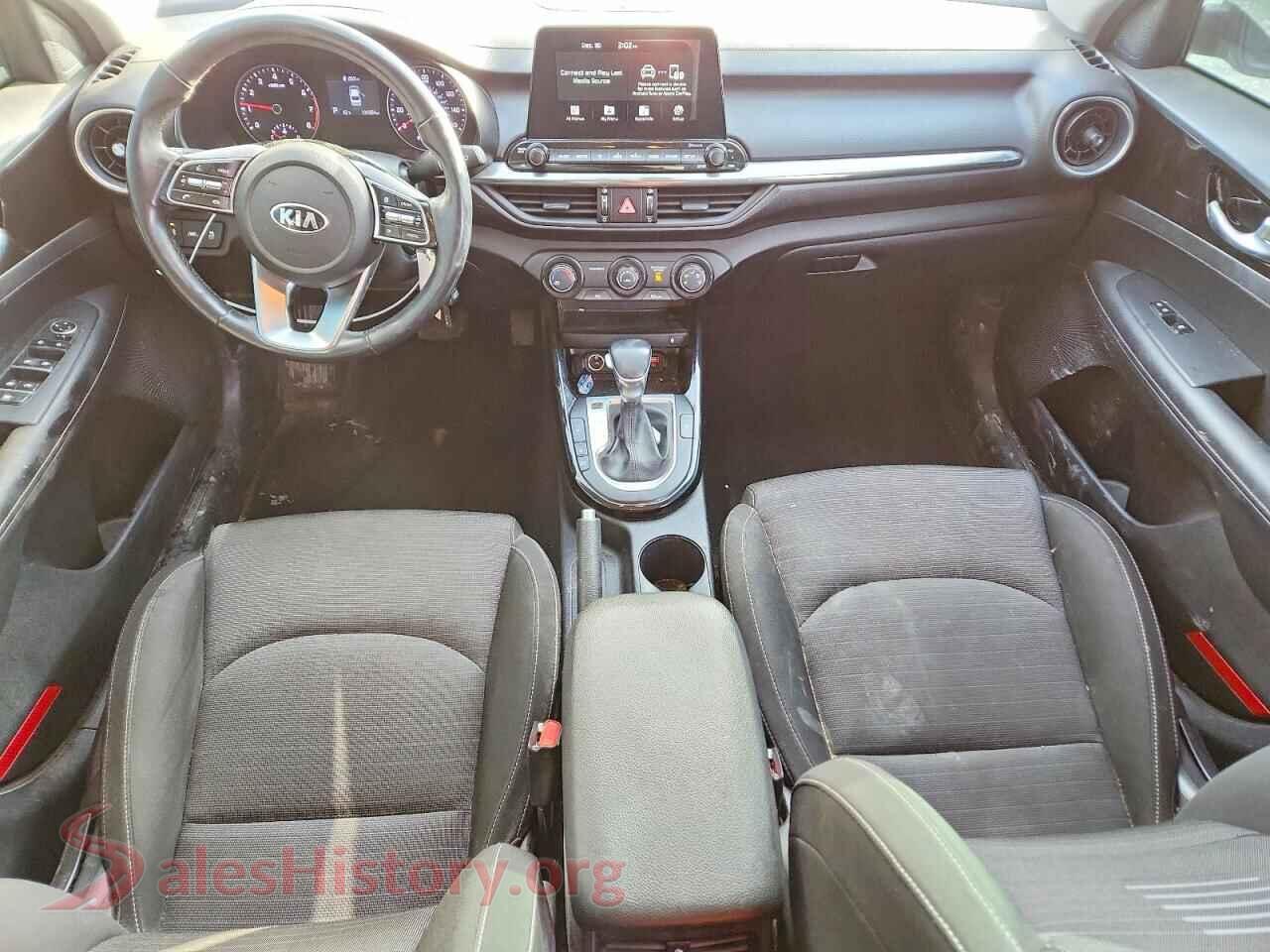 2020 KIA FORTE VIN 3KPF54AD4LE158650, interior dashboard