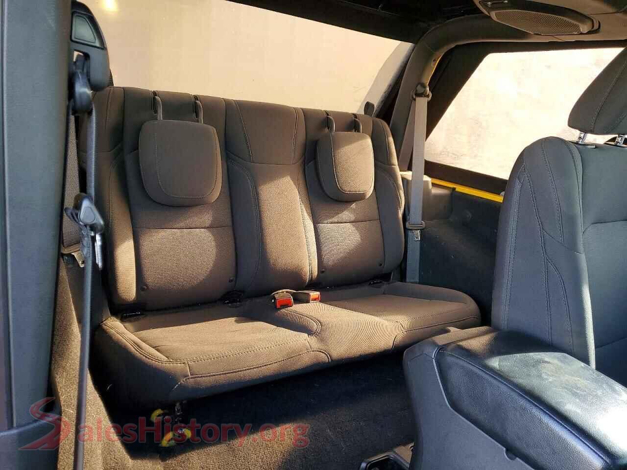 2019 JEEP WRANGLER VIN 1C4GJXAN0KW501081, odometer mileage