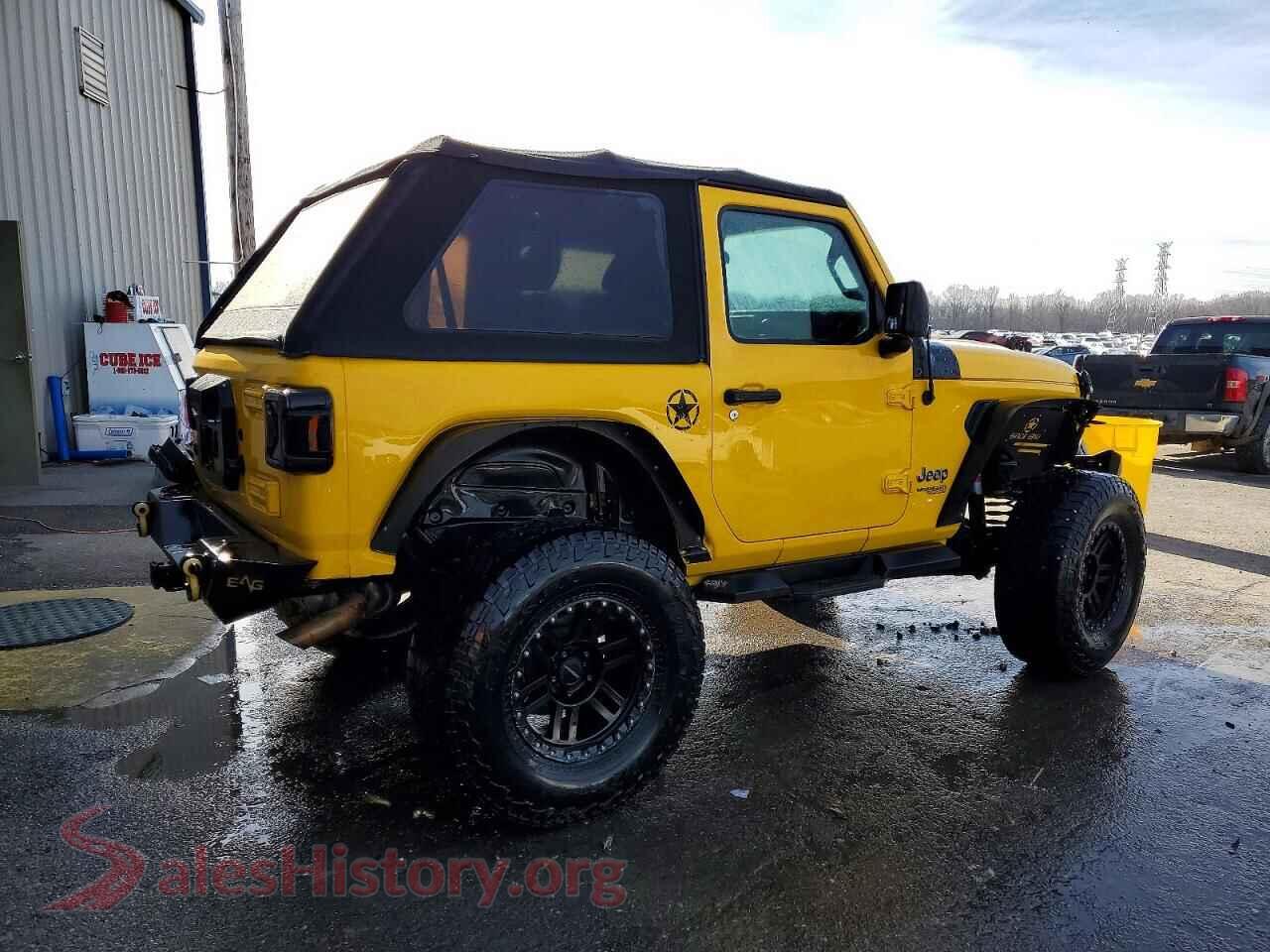 2019 JEEP WRANGLER VIN 1C4GJXAN0KW501081, right side view
