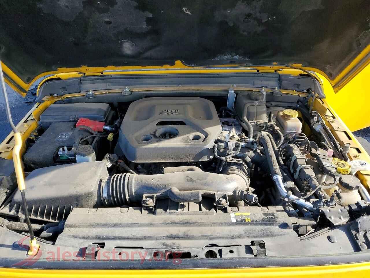 2019 JEEP WRANGLER VIN 1C4GJXAN0KW501081, VIN plate