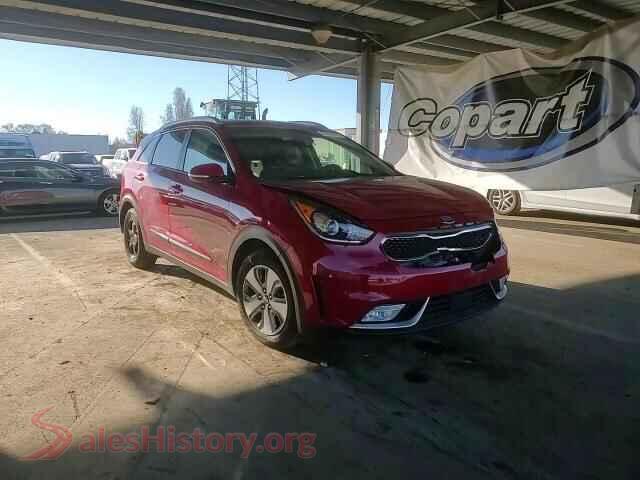2017 KIA NIRO VIN KNDCC3LC8H5086264, trunk area