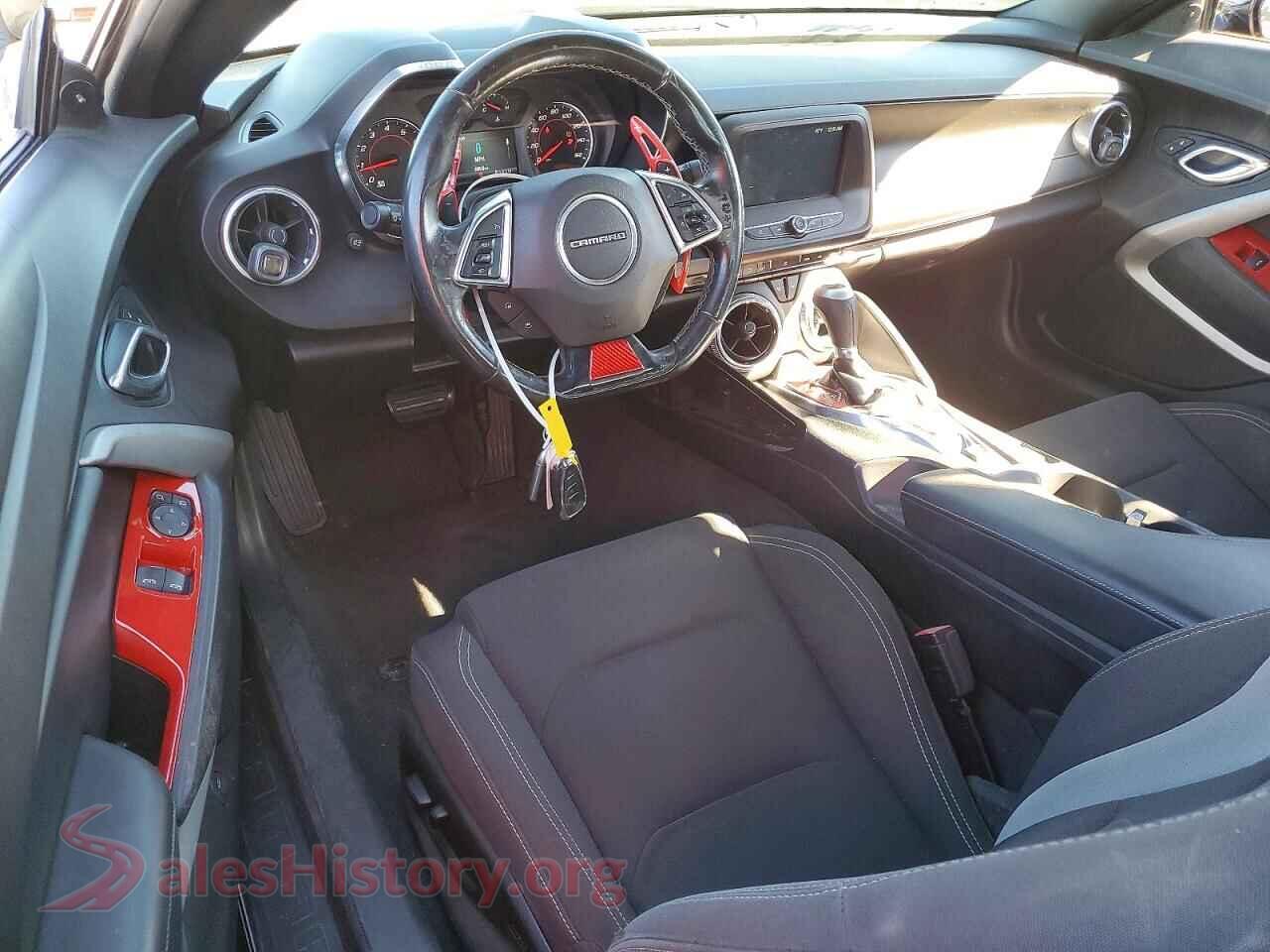 2017 CHEVROLET CAMARO VIN 1G1FB3DS6H0172331, interior dashboard