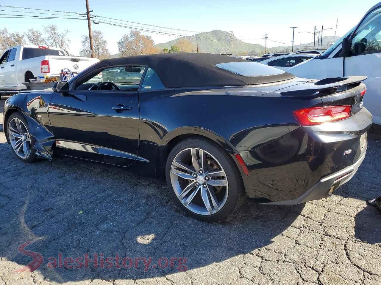 2017 CHEVROLET CAMARO VIN 1G1FB3DS6H0172331, front view