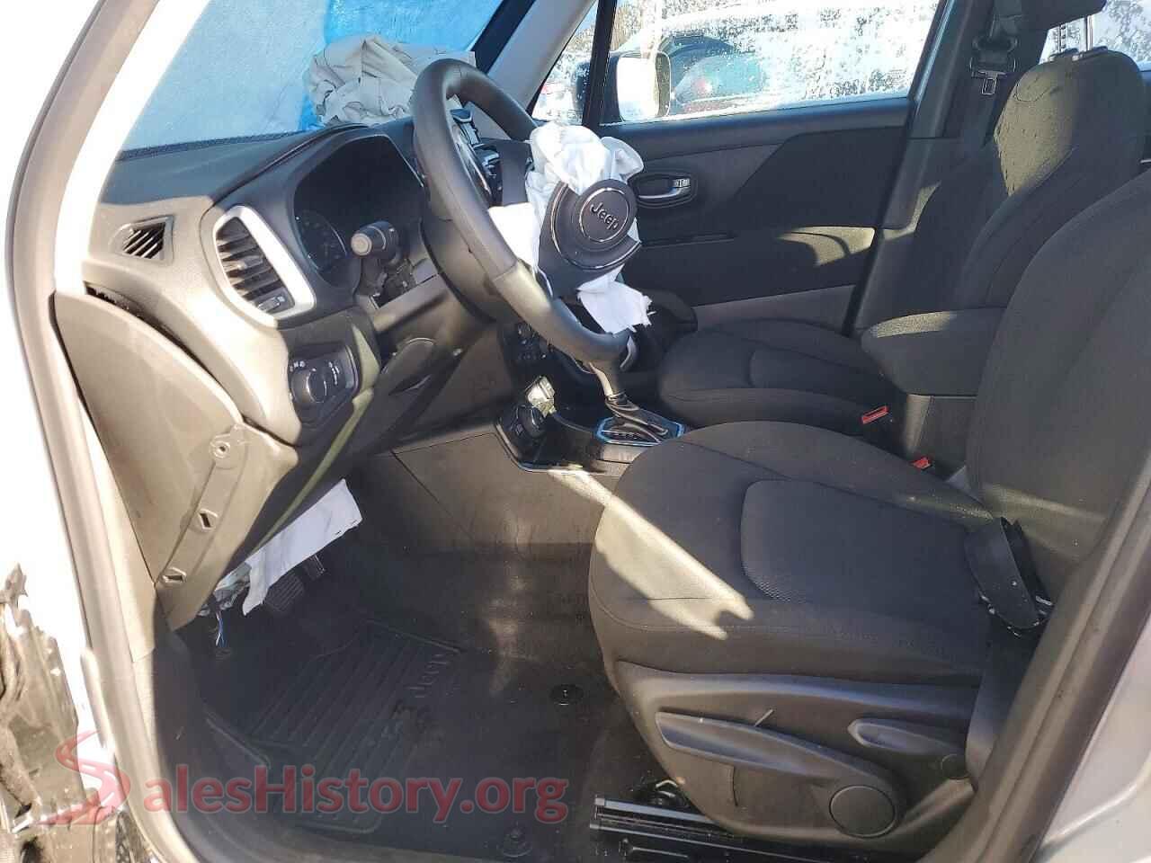 2021 JEEP RENEGADE VIN ZACNJDAB0MPN15099, engine bay