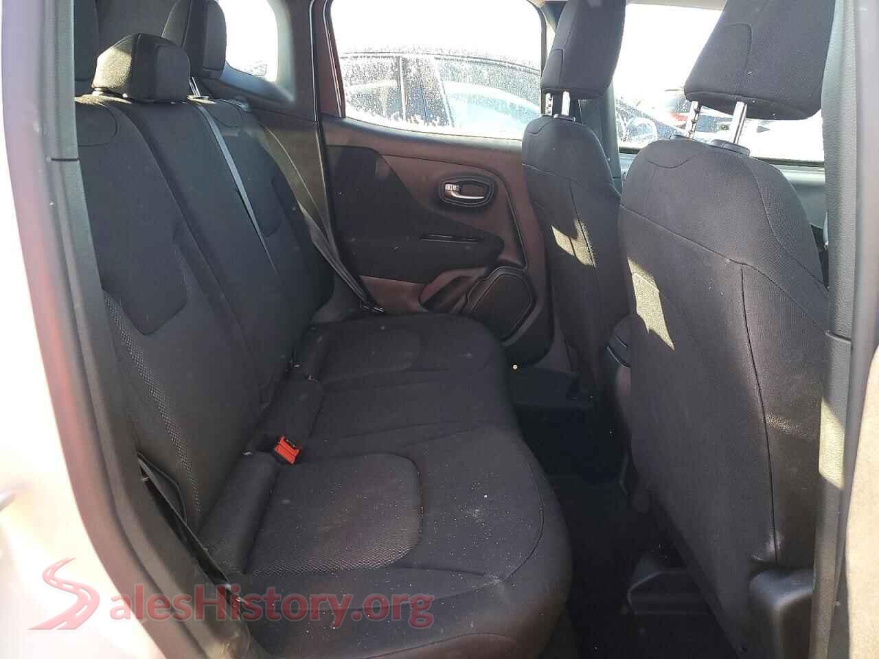 2021 JEEP RENEGADE VIN ZACNJDAB0MPN15099, VIN plate