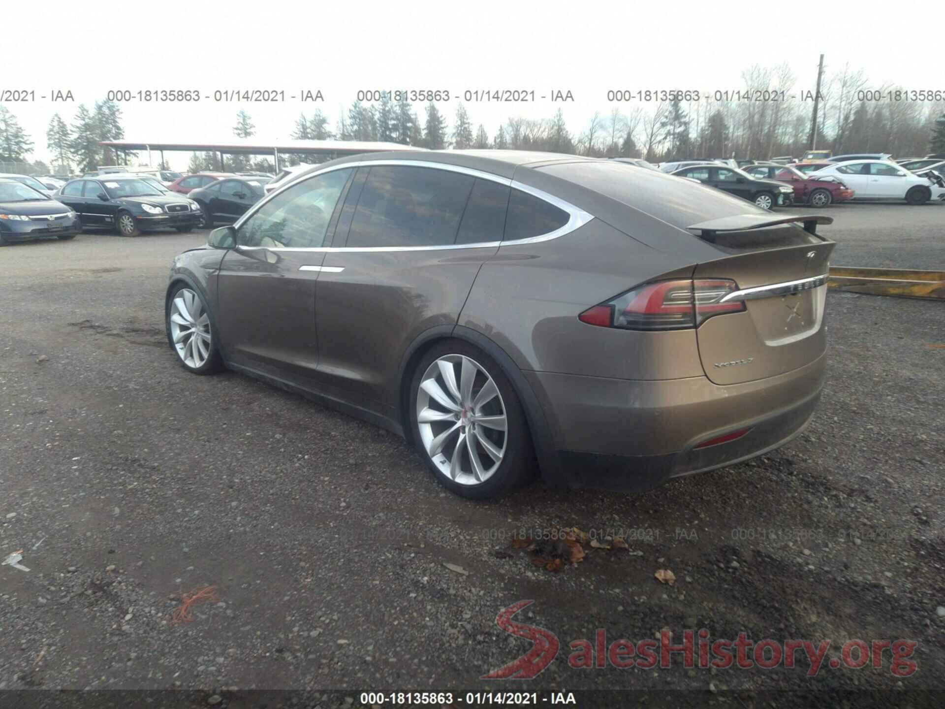 5YJXCBE22GF002985 2016 TESLA MODEL X