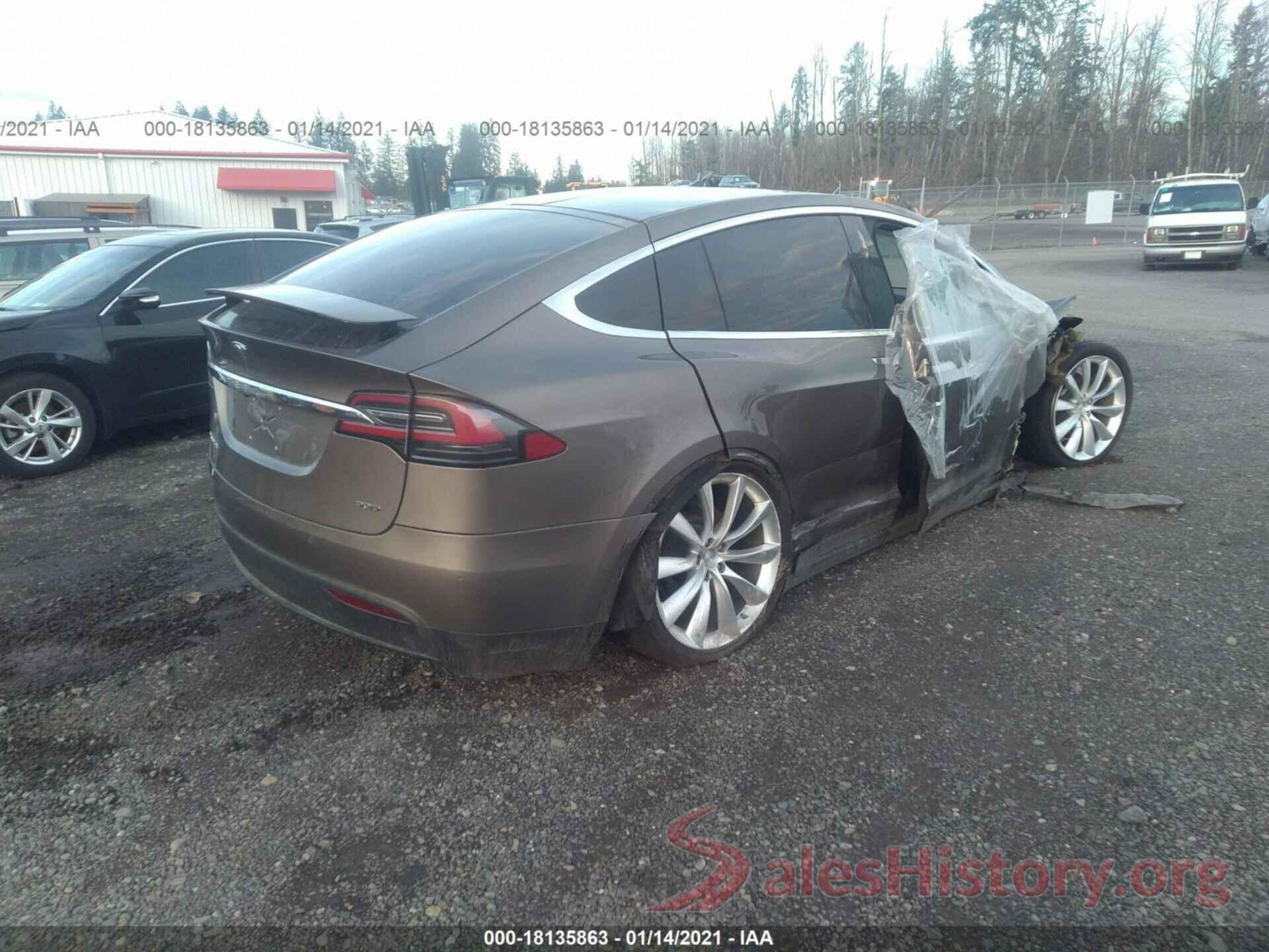 5YJXCBE22GF002985 2016 TESLA MODEL X