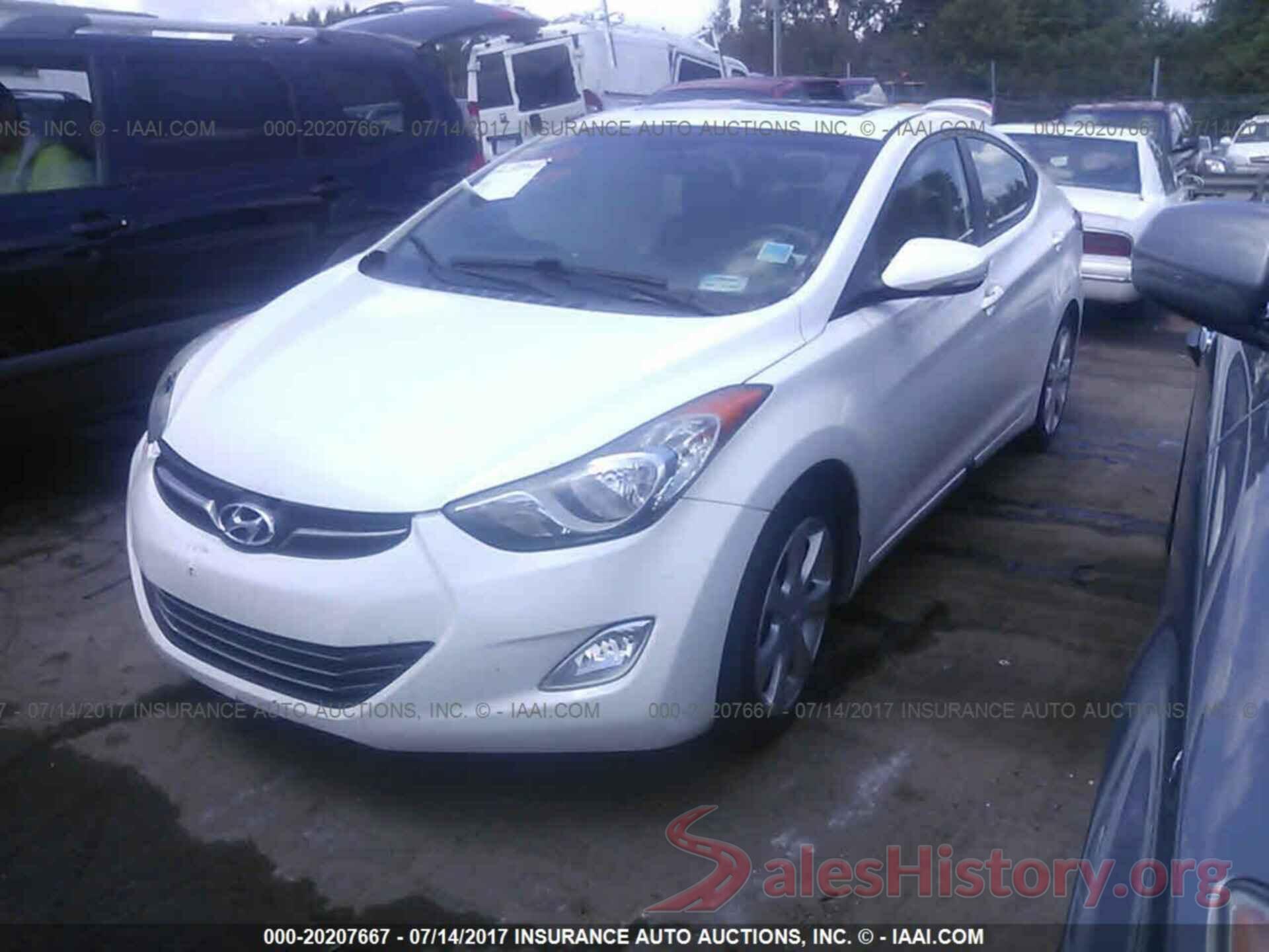 5NPDH4AE6BH049074 2011 Hyundai Elantra