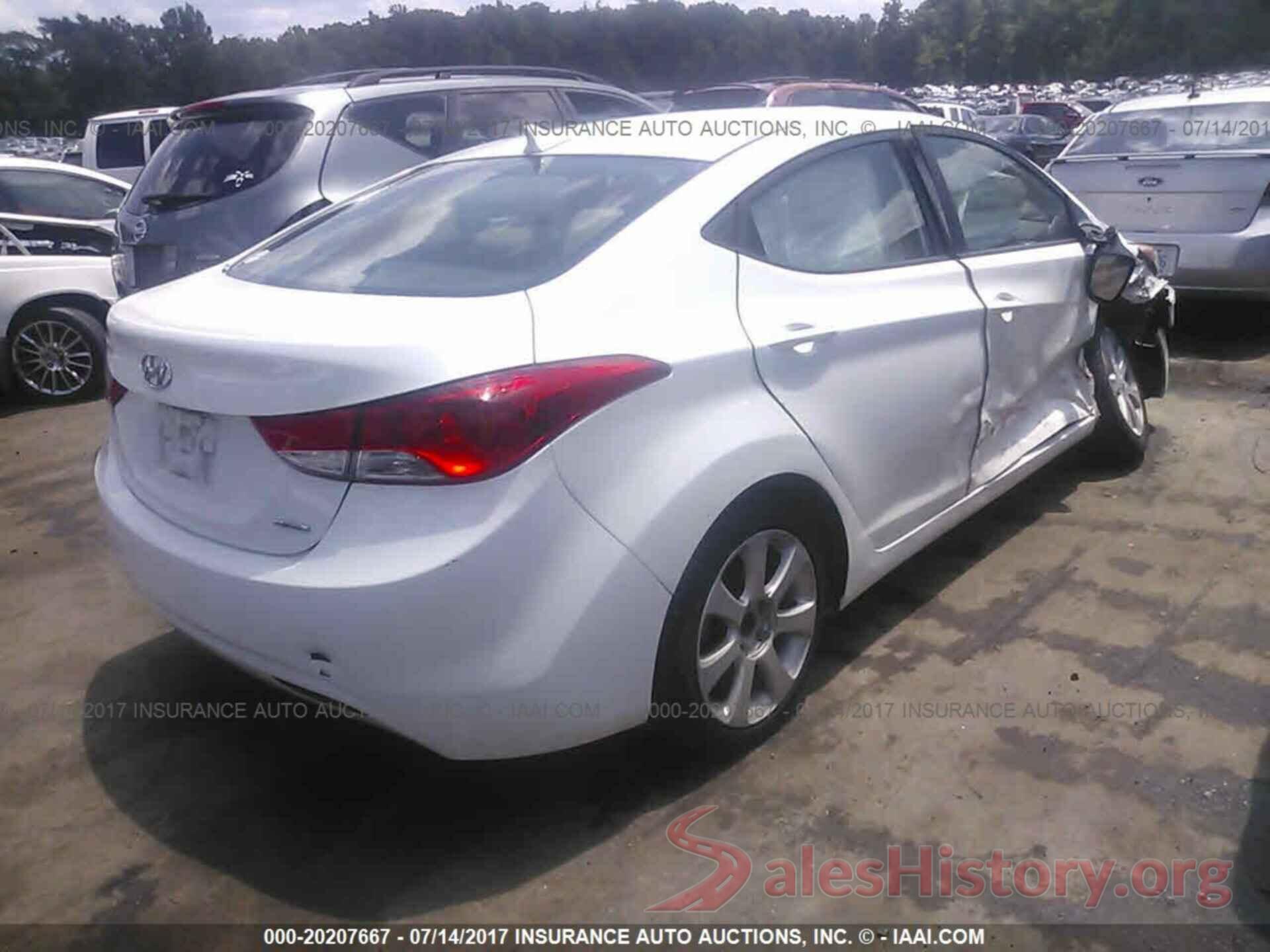 5NPDH4AE6BH049074 2011 Hyundai Elantra