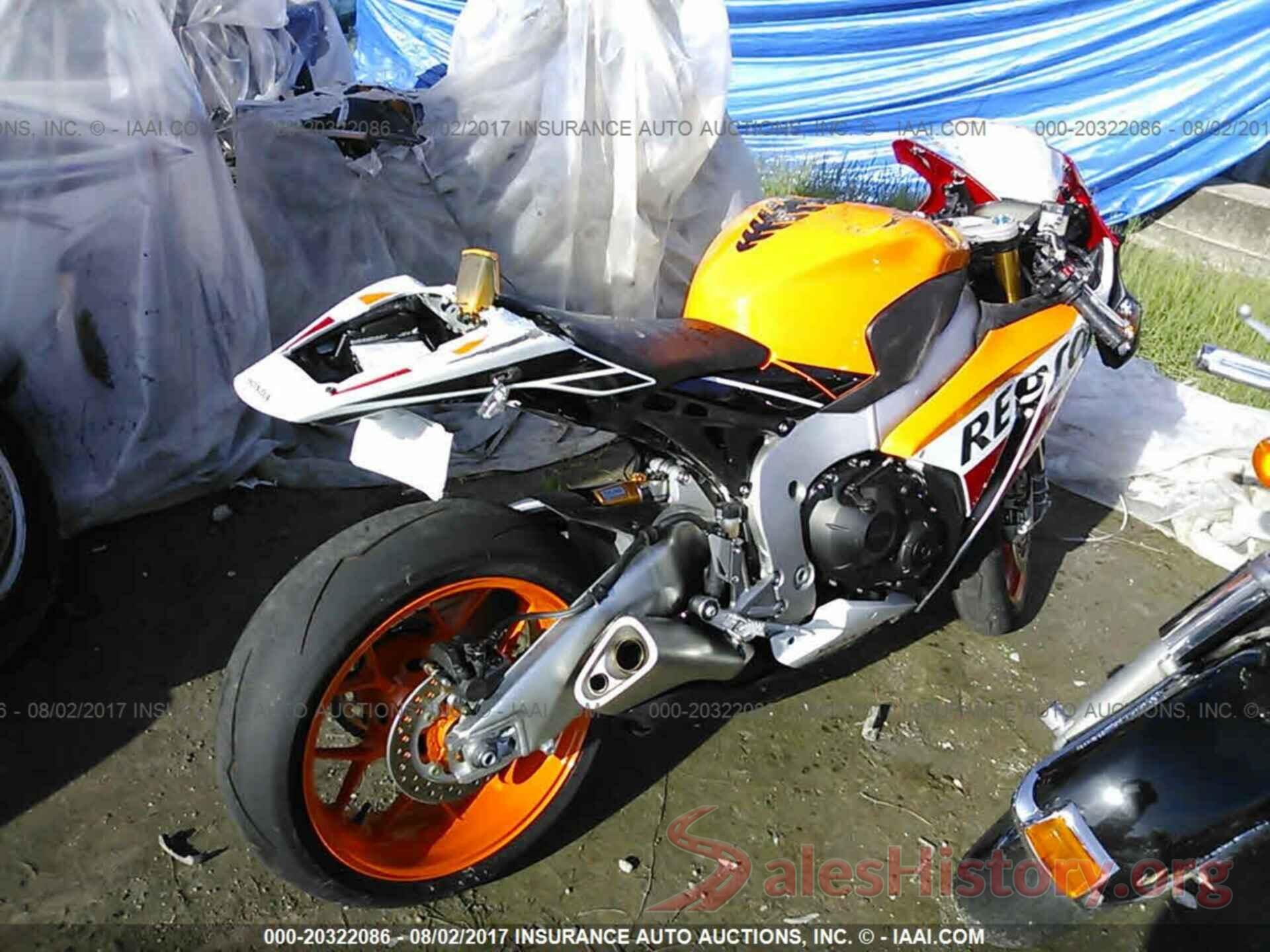 JH2SC5966FK400119 2015 HONDA CBR1000